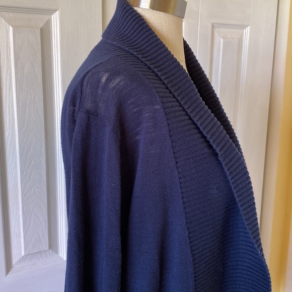 Banana Republic Shawl Collar slub cotton cardigan size M - Picture 6 of 6